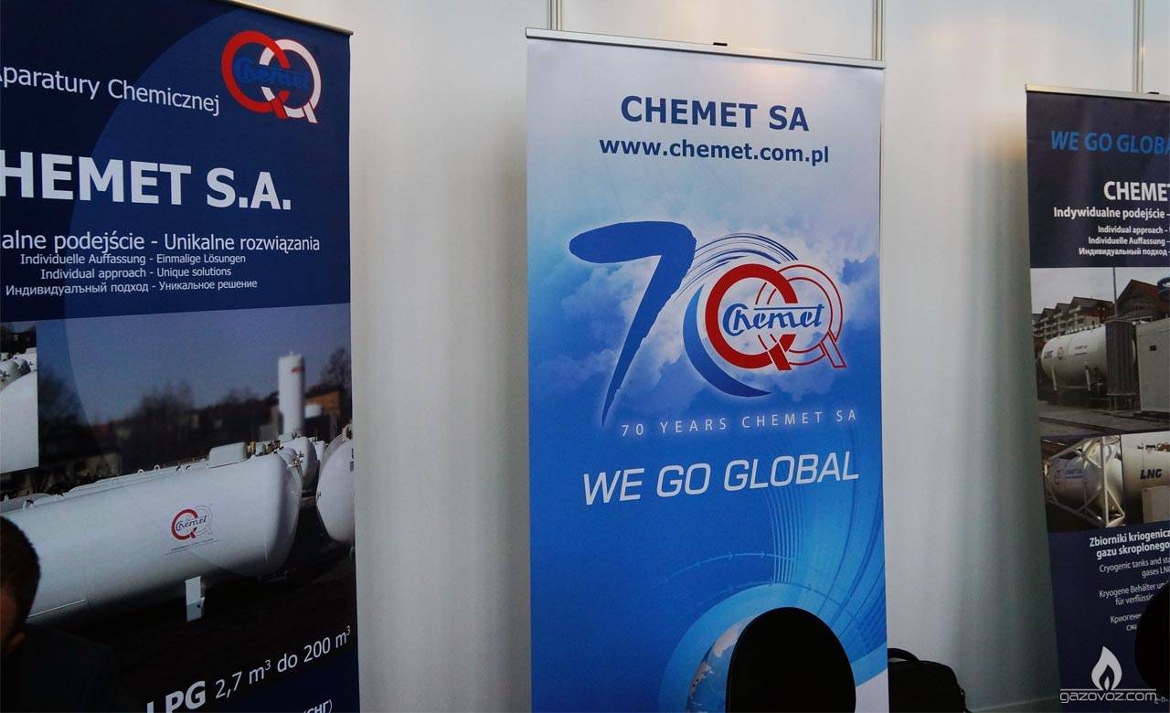 Завод Chemet на выставке AEGPL Congress 2015 в Берлине
